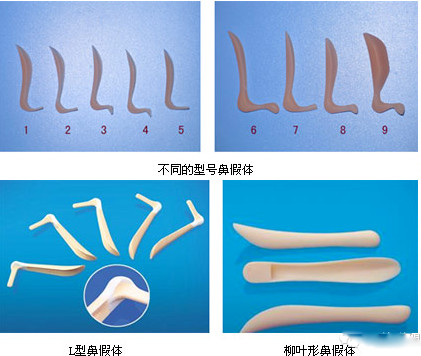 硅胶假体是目前隆鼻手术最常用的材料.