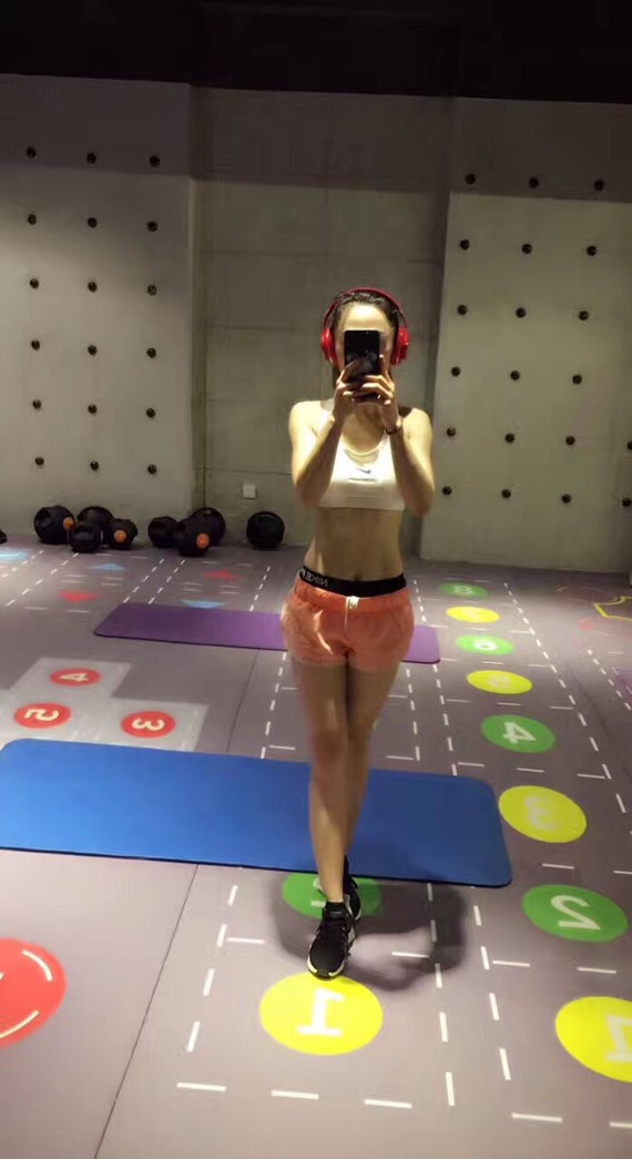 运动莫凹胸,出汗不迎风.新的一年,还要加油!