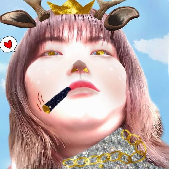 谁还没个富贵的双下巴