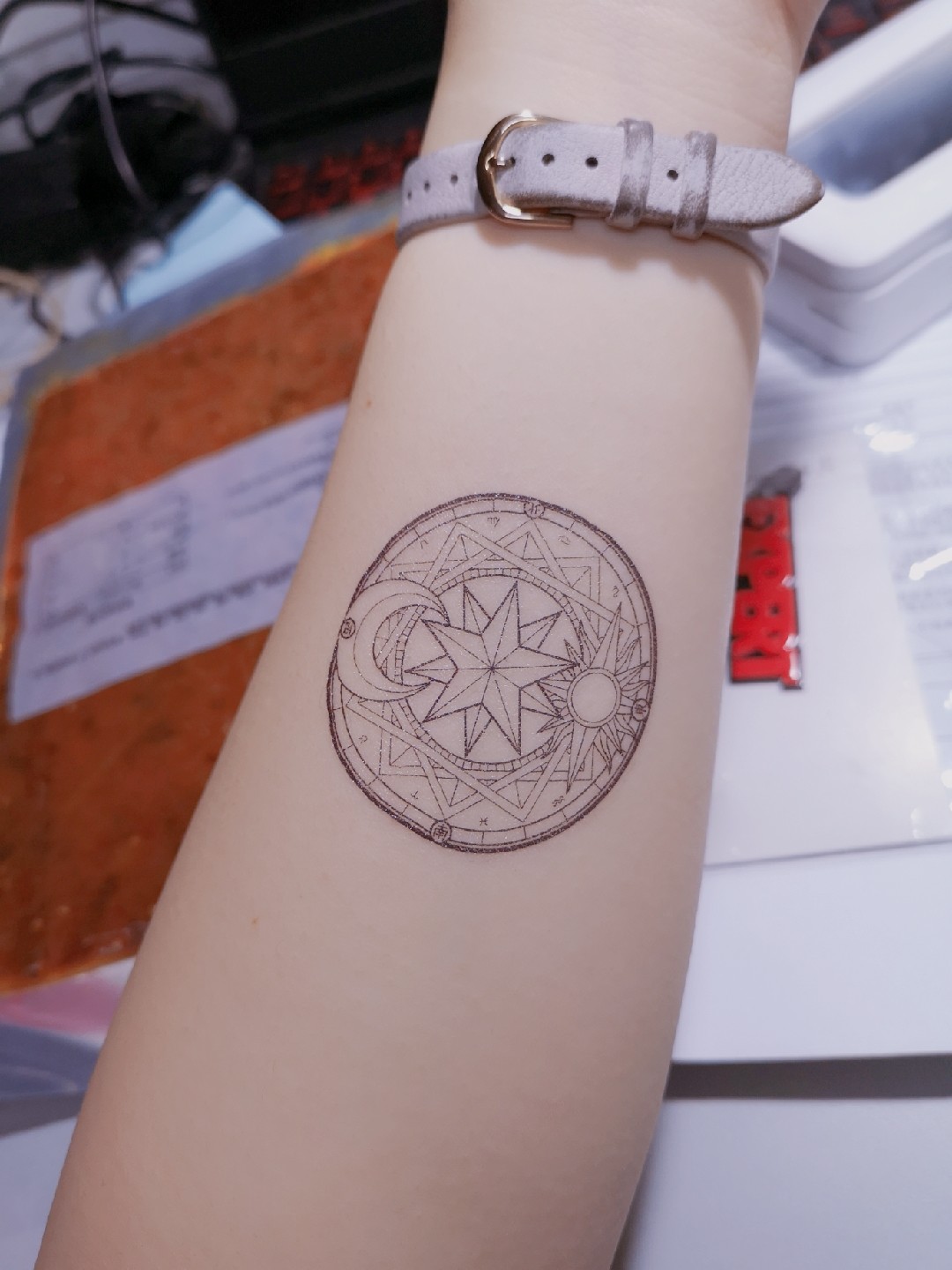 小樱的魔法阵的纹身贴7215_圈子-新氧美容整形