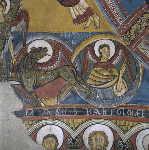 sant climent de taüll壁画 末日审判