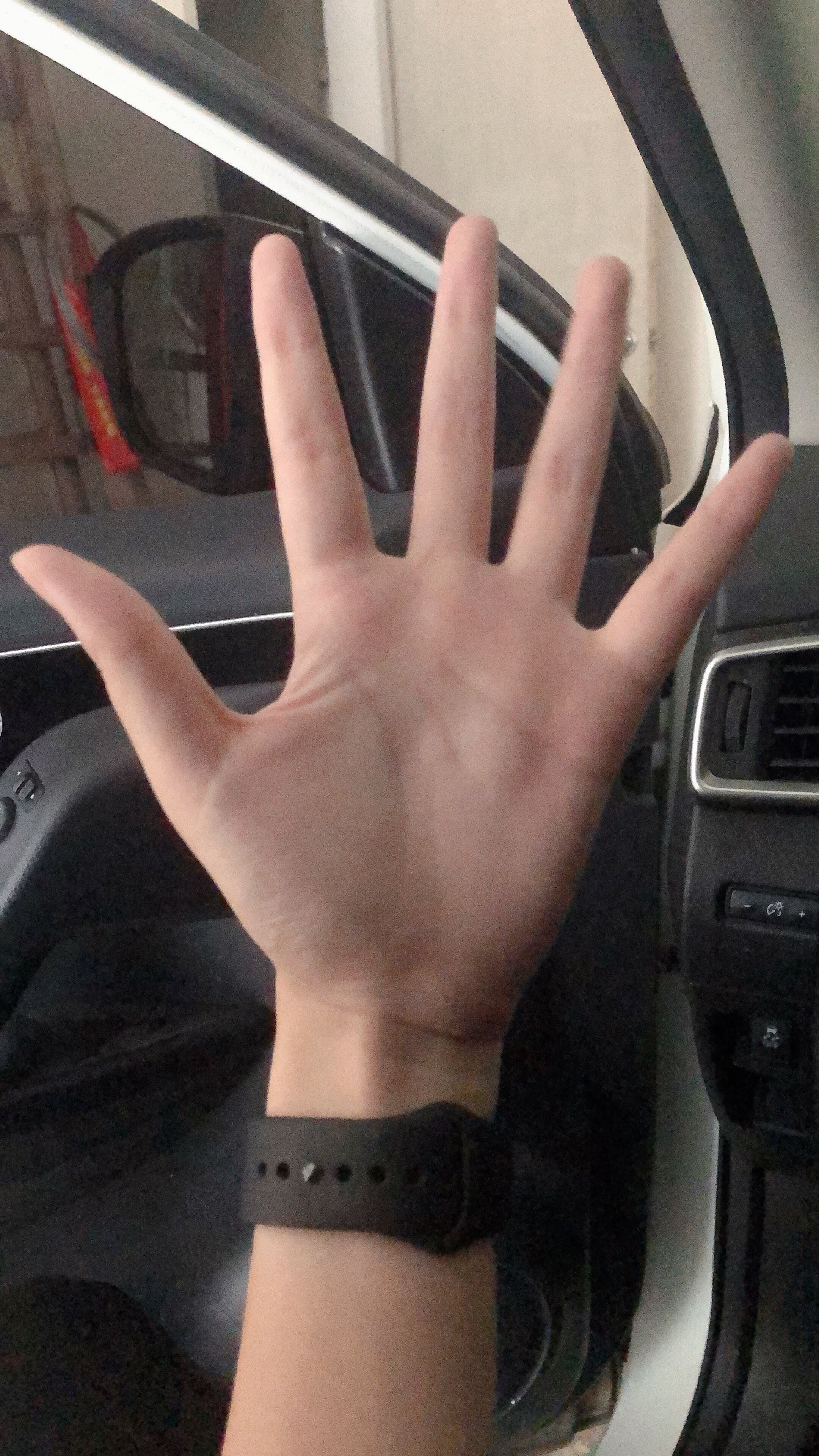 来自一个女生的大手