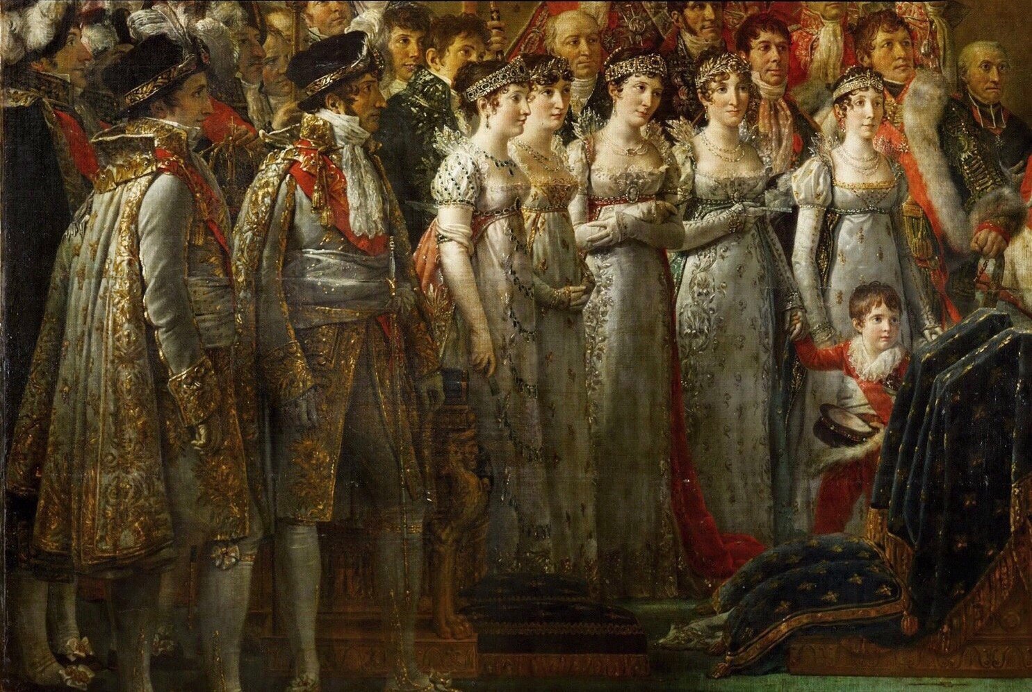 拿破仑一世加冕高清图片