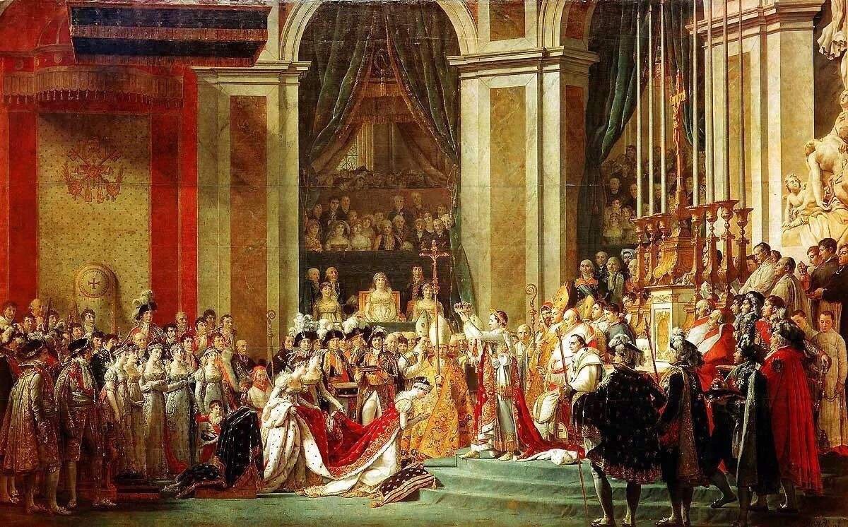 拿破仑加冕仪式.