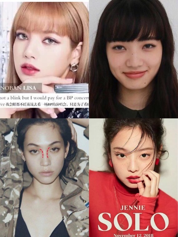 身为队友 又同是短脸 人间芭比lisa撞脸小松菜奈 圈子 新氧美容整形