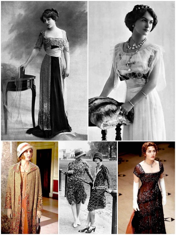 上世纪20年代的女式服装