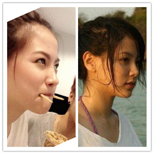 就像二次发育之前的小水加了一个鼻尖 整个人的气质都不同了虽然