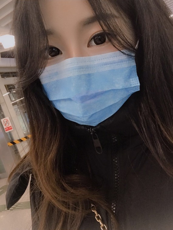 最美口罩脸,疫情当下,减少出门,保护好自己和他人.