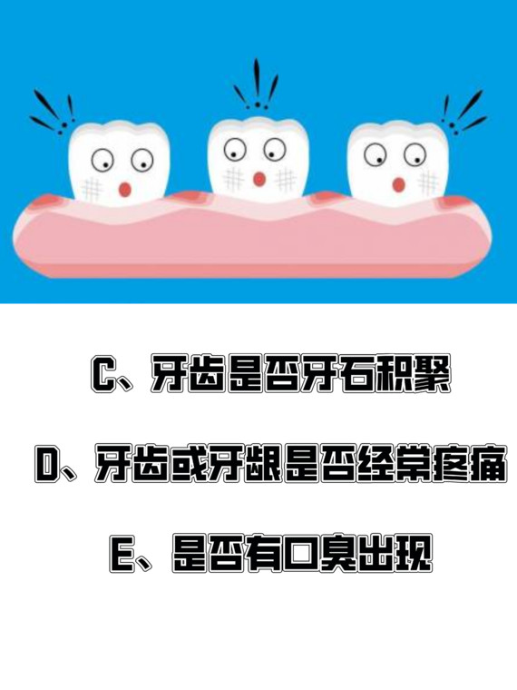 你的牙齒健康嘛?自測牙周病!