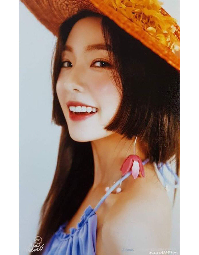 南韩神颜irene被赞爆的公主切长发!适合你吗