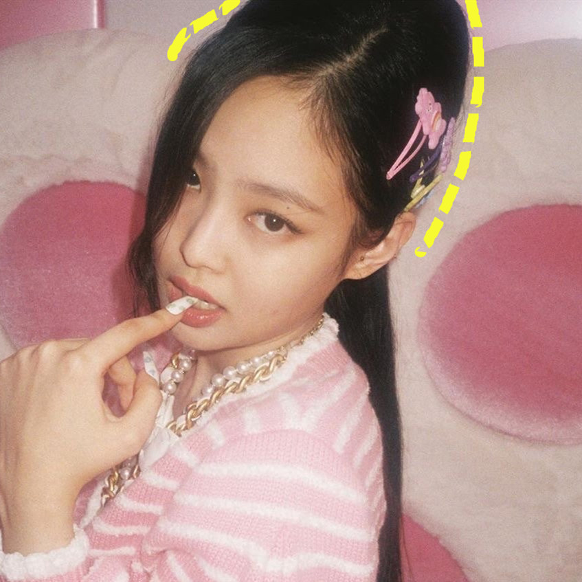 jennie高颅顶是垫出来的吧有什么让头发变蓬松的技巧吗