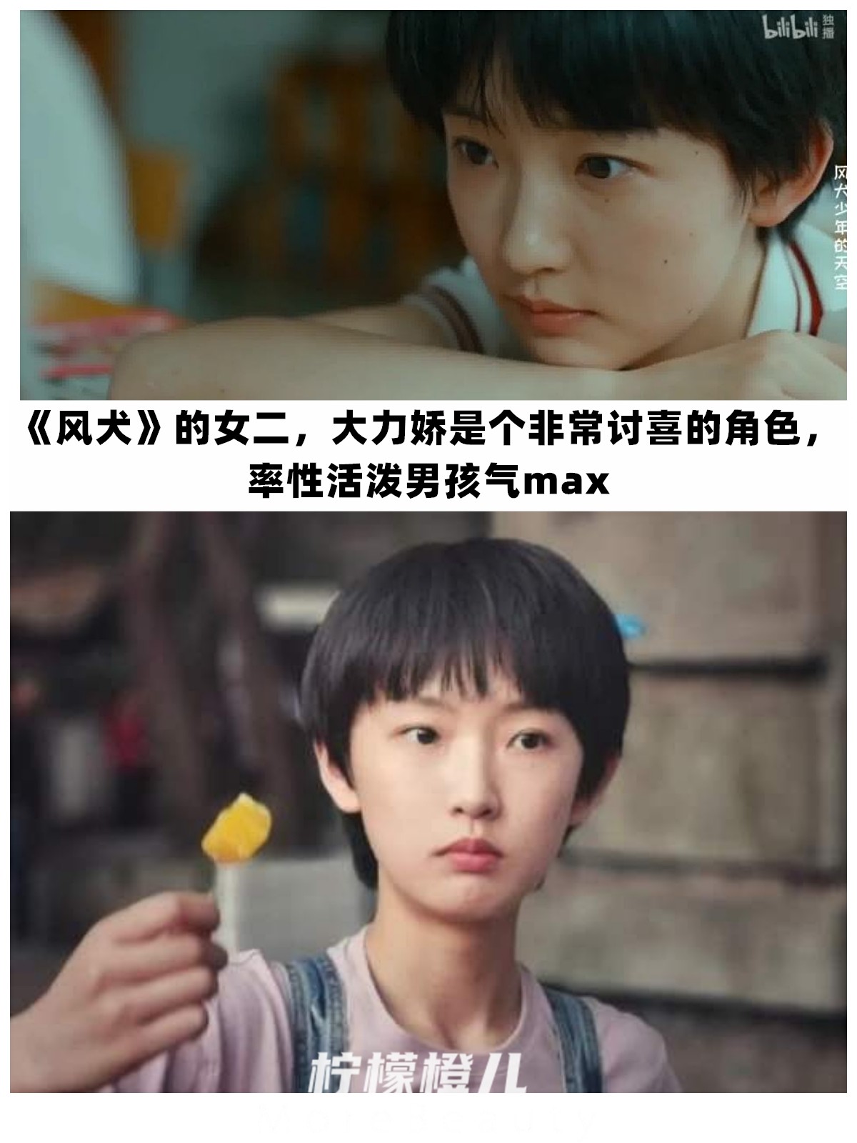 上一期我们讲了风犬少年的天空的女一张婧仪是浓甜颜