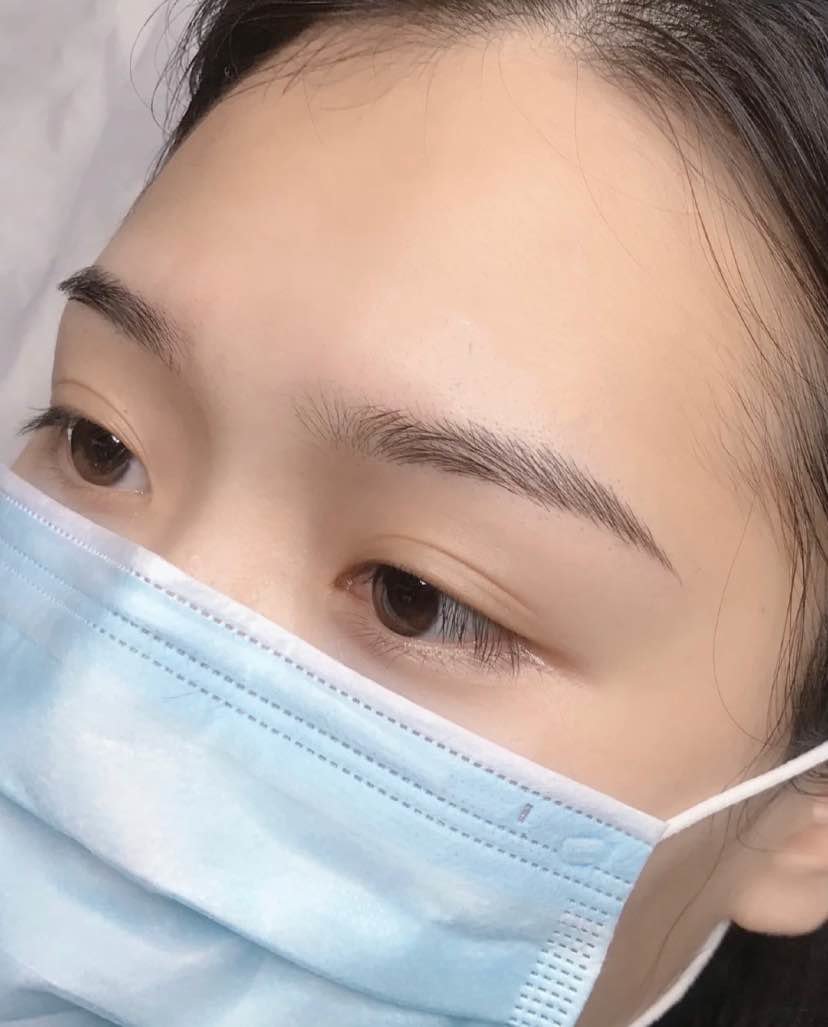 【半永久纹眉】韩式轻羽眉半永久纹眉自然逼真裸妆神器眉形设计种睫毛
