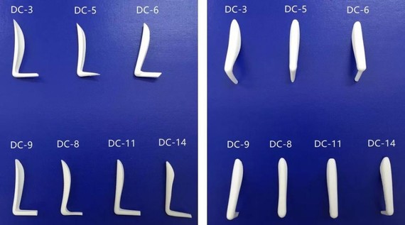 硅胶假体隆鼻的型号图图片