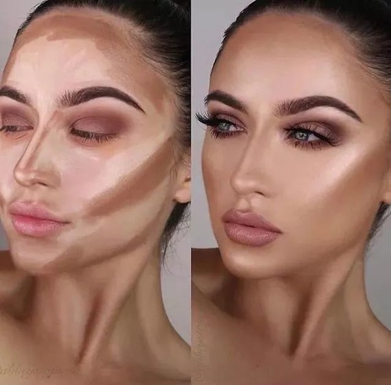 明暗交界线是基于骨骼作出的光影表现,在无骨骼基础上硬化,或者找不准